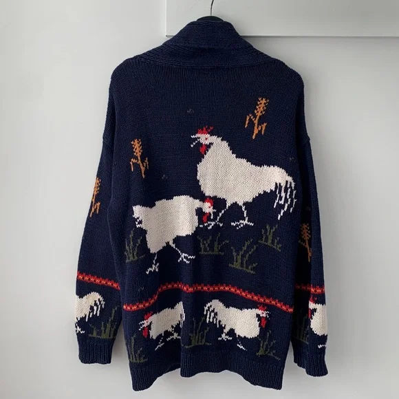 EAGLES EYE rooster cardigan - Picture 11 of 13